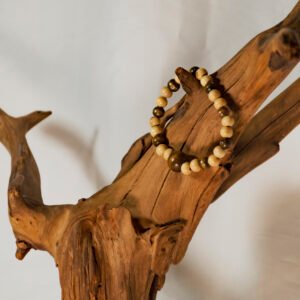 Wood Bead Bracelet