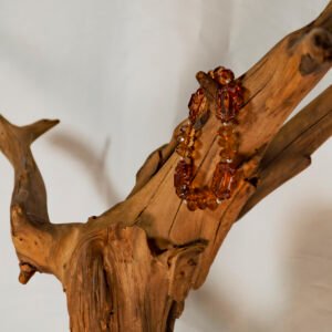 Amber Crystal Bracelet