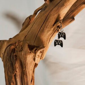 Steel Xbox controller Earrings