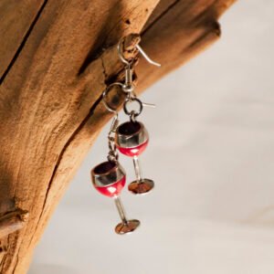 Wine Glass Earrings