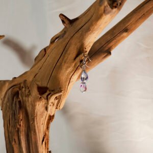 Clear Crystal Drop Earrings
