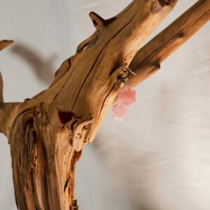 Pink Daisy Resin Earrings