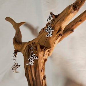 COW-boy Boot Keychains