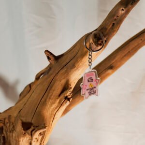 Not In The Mood Hazard Keychaing