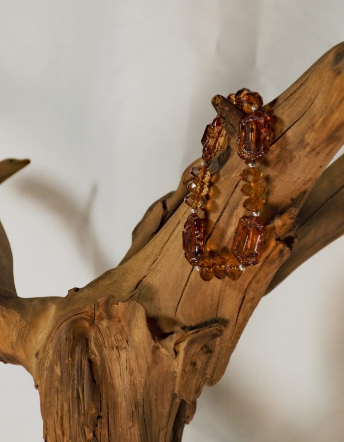 Amber Crystal Bracelet