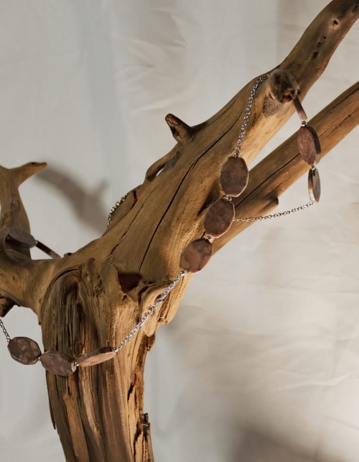 Red Clay Long Necklace